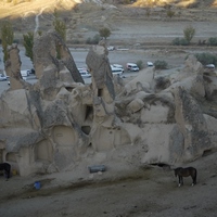 Photo de Turquie - Lunaire Uçhisar en Cappadoce